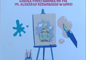 Praca konkursowa Mateusza Szymczyka, która zajęła wyróżnienie w konkursie “Draw that idiom”.