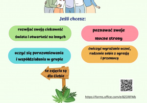 Zaproszenie do grupy rozwojowo - terapeutycznej.