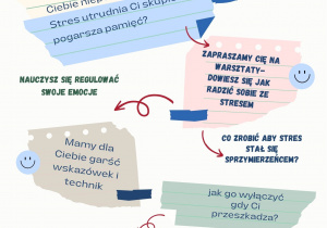 Zaproszenie na warsztaty Stress off.