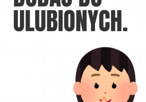 Plakat promujący akcje “Cisza - dodaj do ulubionych”.