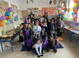 Wspólne zdjęcie całej klasy 2c.