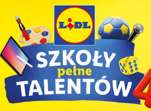 Plakat akcji Szkoły Pełne Talentów.