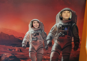 Kosmonauci z klasy 2c.