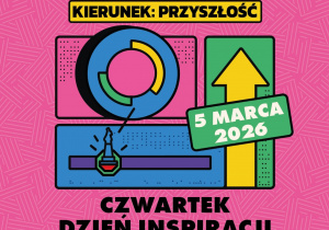 Plakat reklamujący Future Up! Fest. Dzień Inspiracji.