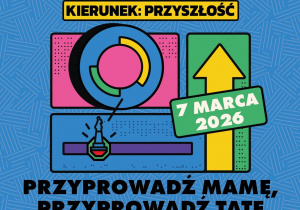 Plakat reklamujący Future Up! Fest. Dzień Reakcji.