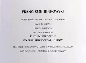 Kultury starożytne - kolebką zjednoczonej Europy