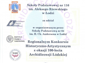 Regionalny Konkurs Historyczno - Artystyczny