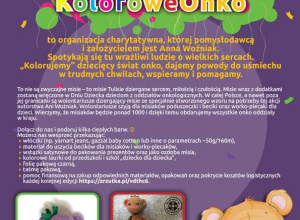 Plakat promujący akcję KoloroweOnko