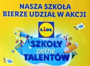 Plakat promujący akcję Szkoły pełne talentów