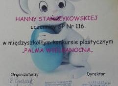 Konkurs na palmę wielkanocną