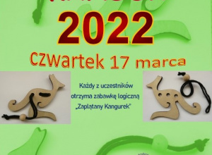 Plakat promujący konkurs Kangur